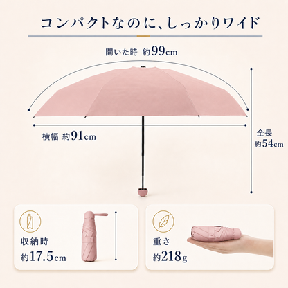 MiniShade™ 超コンパクト折りたたみ傘